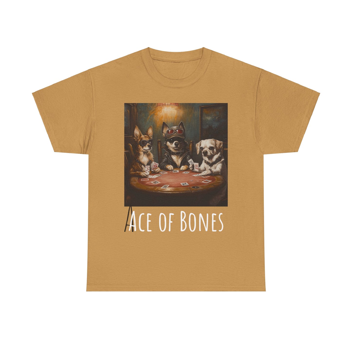 "Ace of Bones" Unisex Heavy Cotton Tee