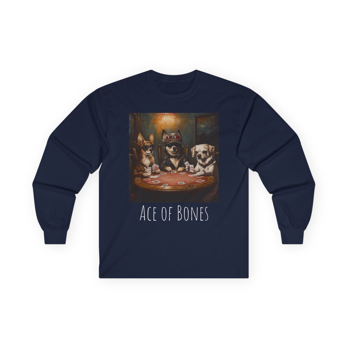 "Ace of Bones" Unisex Ultra Cotton Long Sleeve Tee