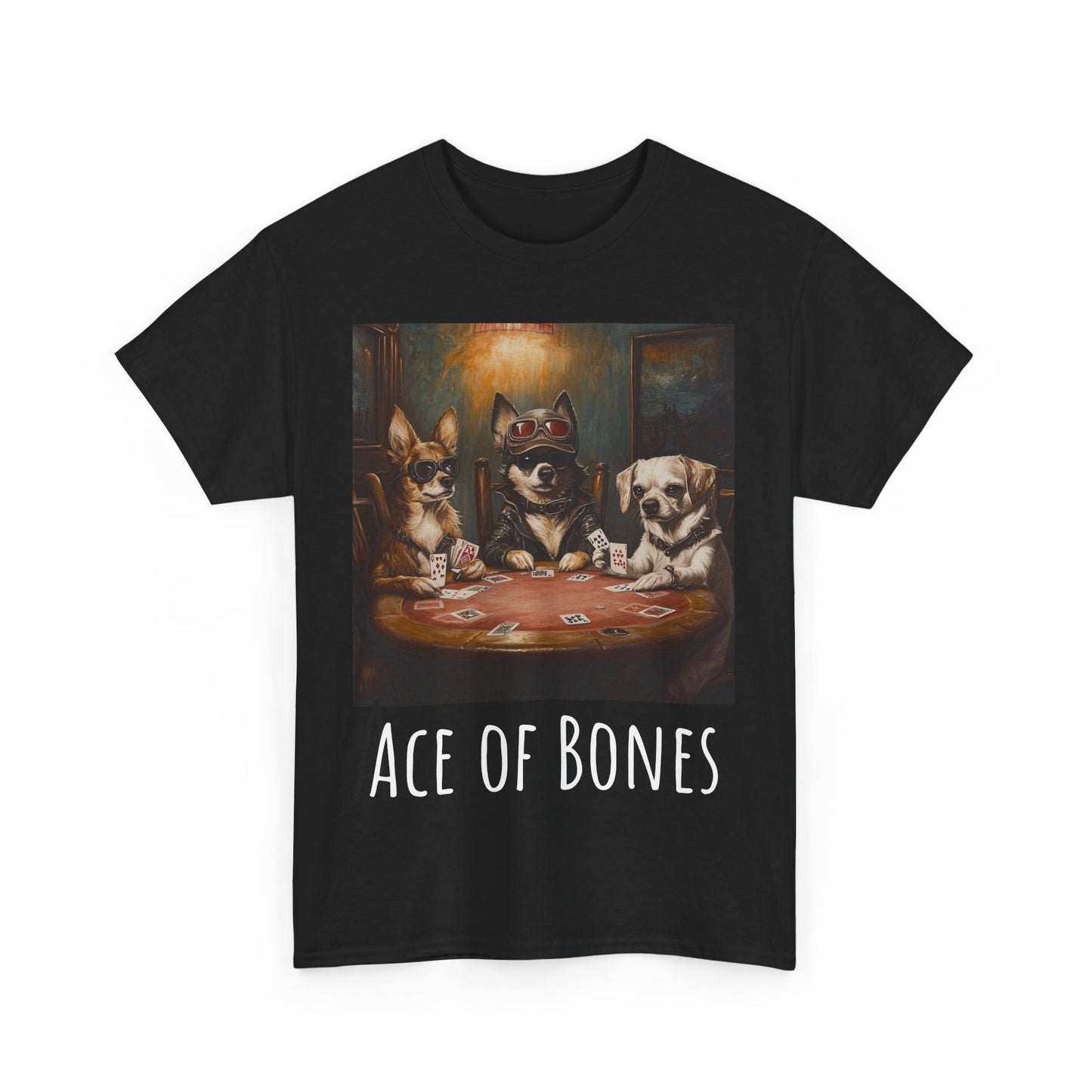 "Ace of Bones" Unisex Heavy Cotton Tee