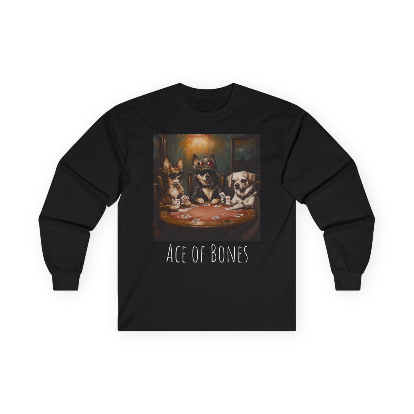 "Ace of Bones" Unisex Ultra Cotton Long Sleeve Tee