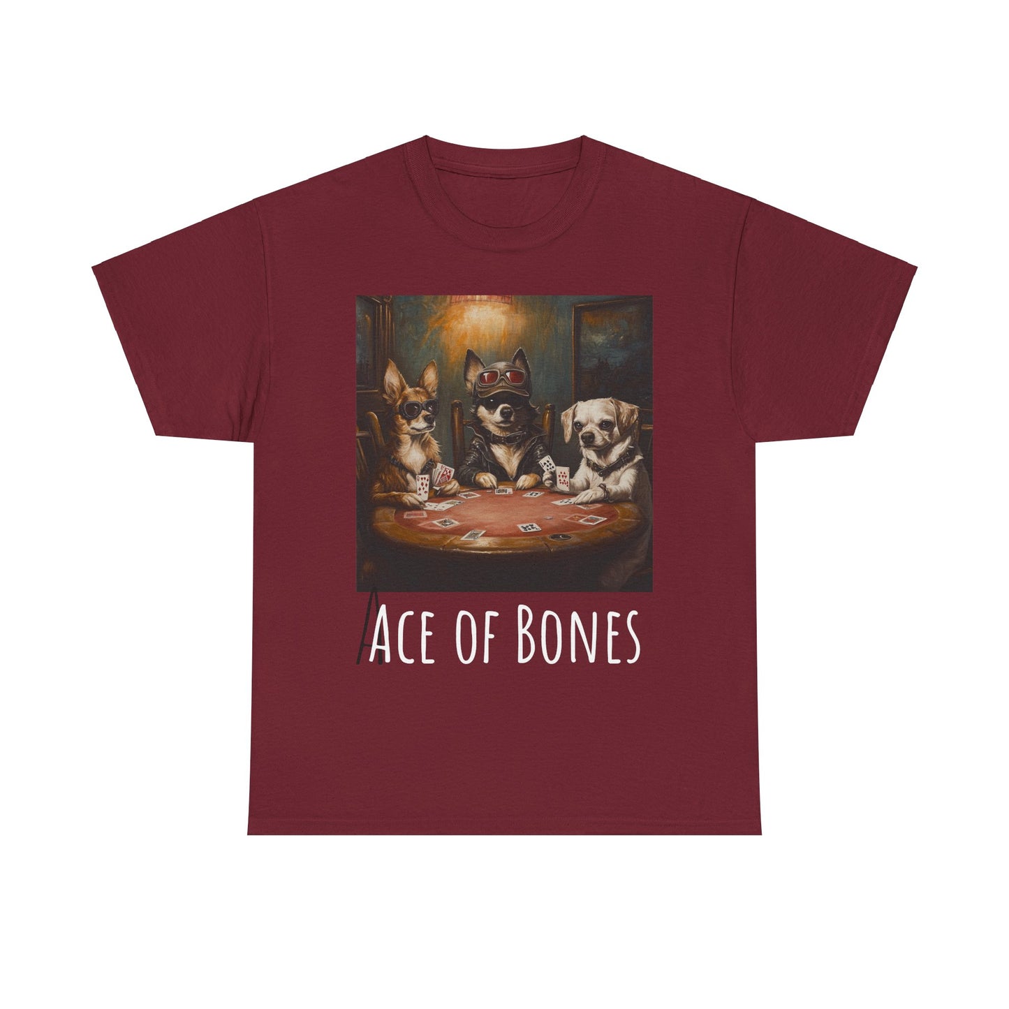 "Ace of Bones" Unisex Heavy Cotton Tee