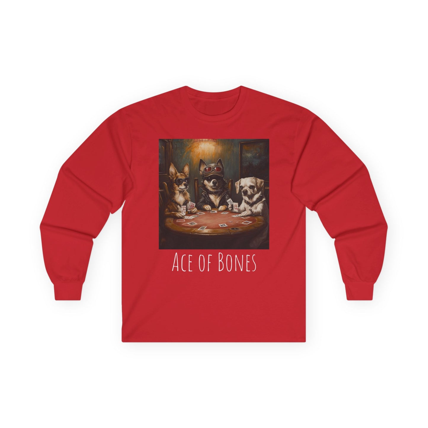 "Ace of Bones" Unisex Ultra Cotton Long Sleeve Tee