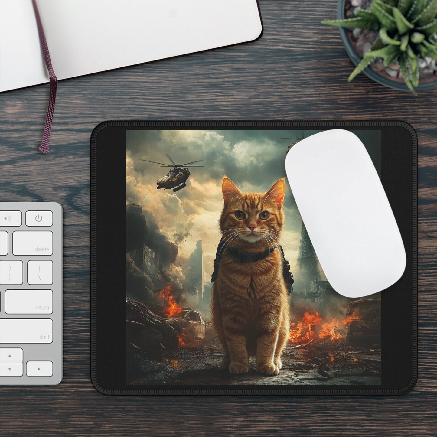 Chaos Cat Gaming Mouse Pad