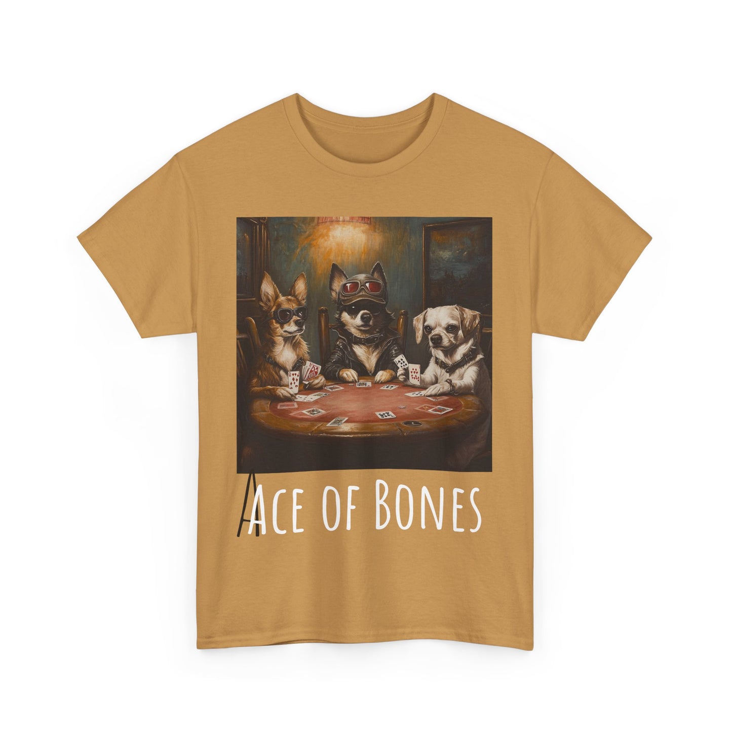 "Ace of Bones" Unisex Heavy Cotton Tee