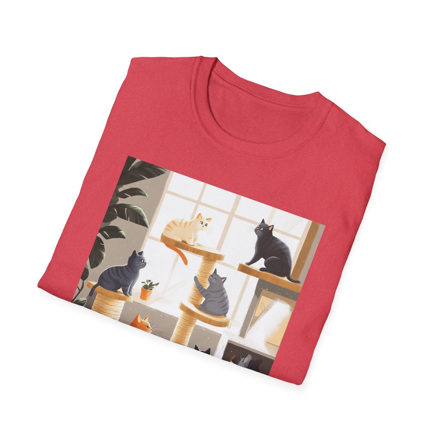 "Crazy cat lady? I'm the CEO " Unisex Softstyle T-Shirt